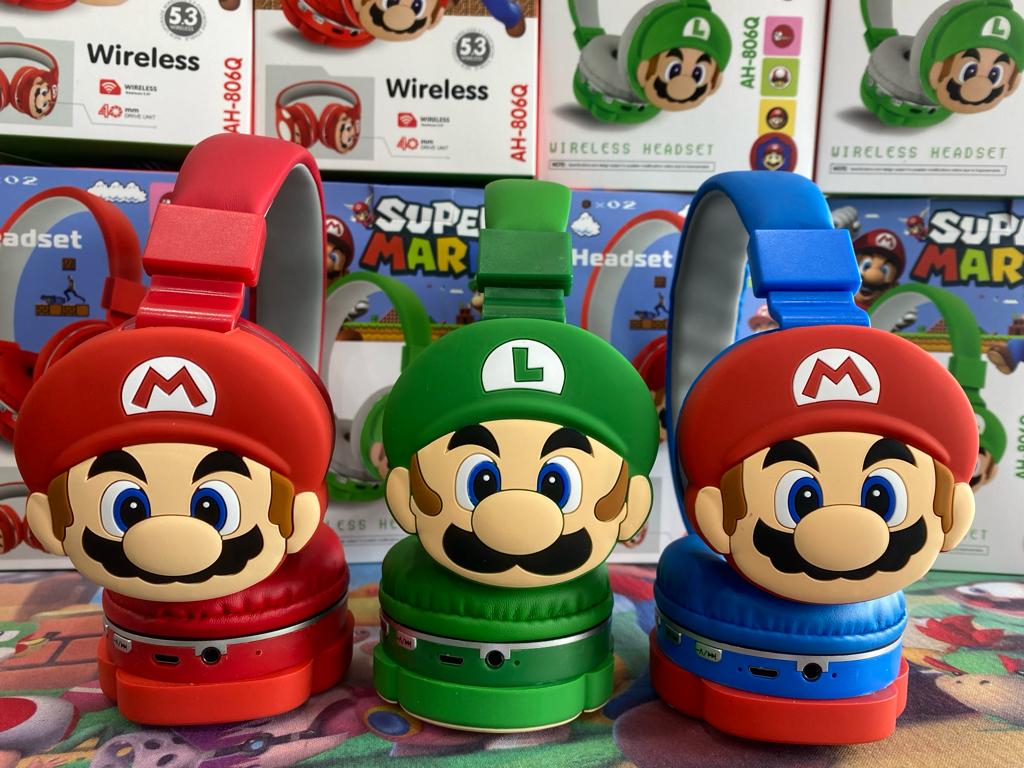 DIADEMA BLUETHOO PERSONAJES - MARIO BROS,MIKEY,MINNY: MIKEY
